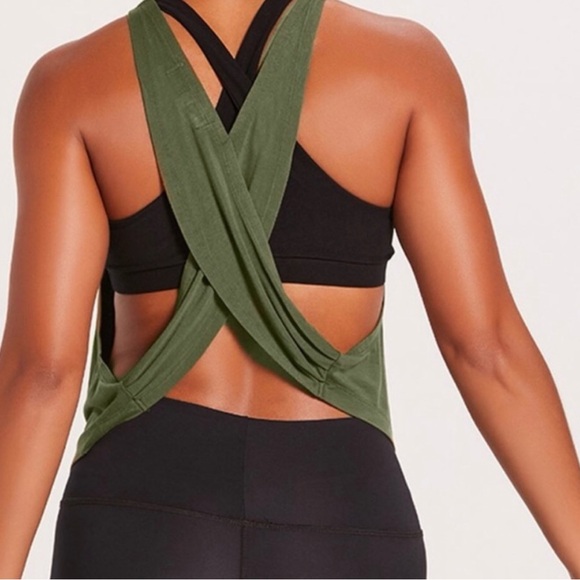 NWT Niyama Sol Yoga Drape Tank Orange/ Med-L-XL - Picture 6 of 6